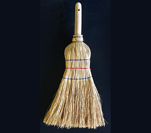 Escoba de auto de sorgo